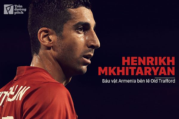 Henrikh Mkhitaryan trong màu áo Manchester United