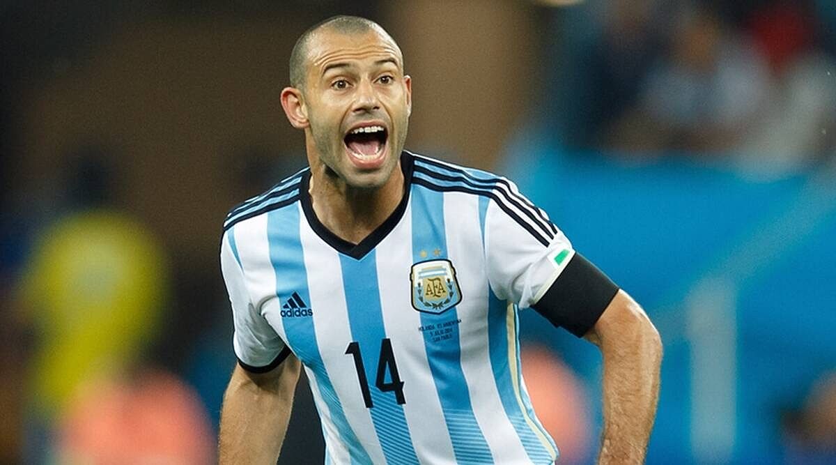 Javier Mascherano trong trận đấu