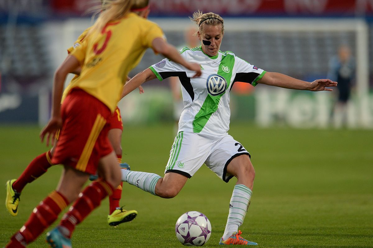 Lena Goeßling trong trận chung kết UEFA Women's Champions League 2014