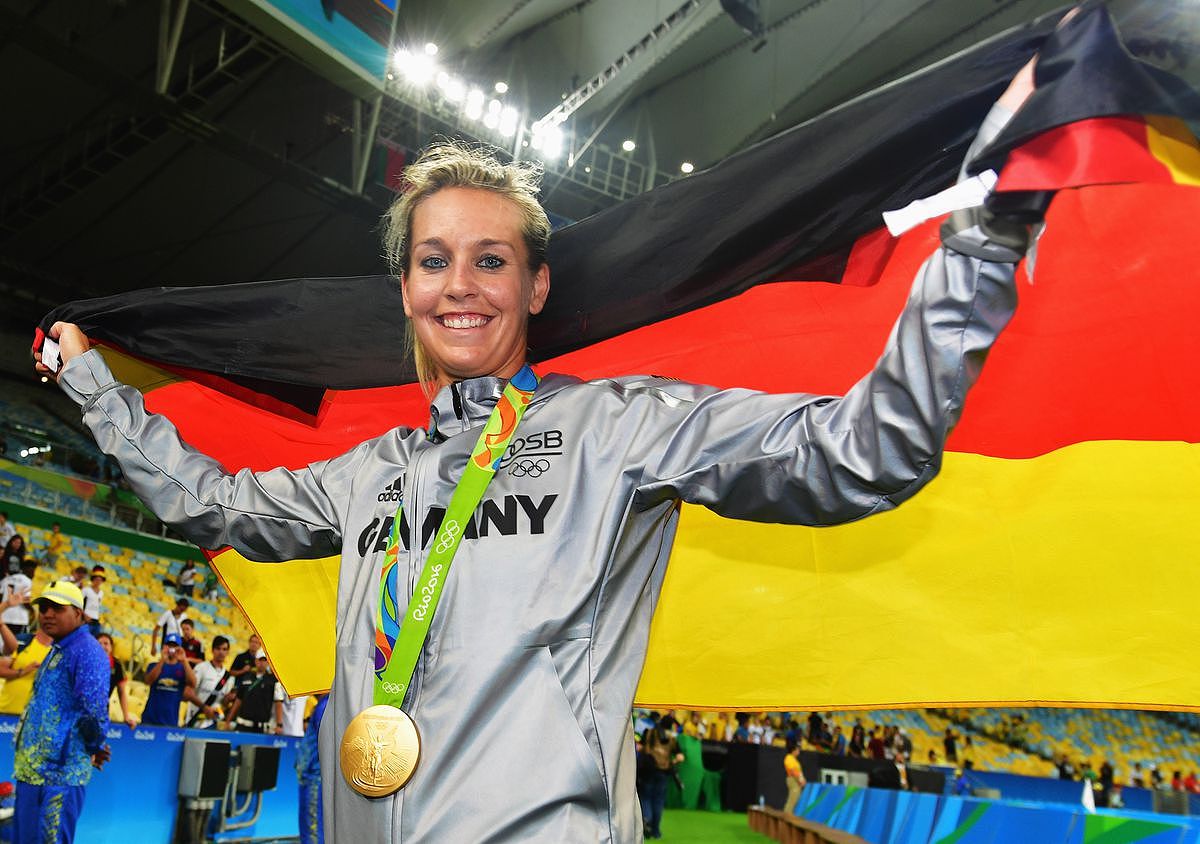 Lena Goeßling trong trận đấu Olympic 2016