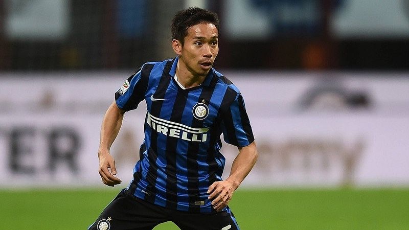 Nagatomo có thời gian dài chơi cho Inter Milan