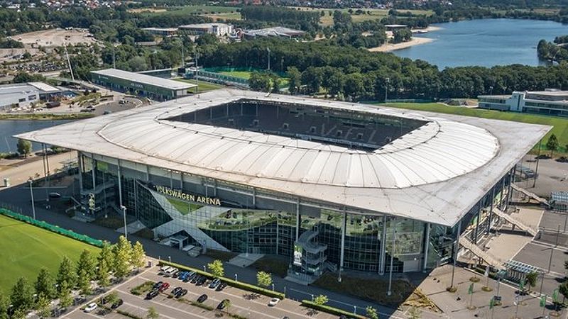 Sân vận động Volkswagen Arena, nơi VfL Wolfsburg thi đấu