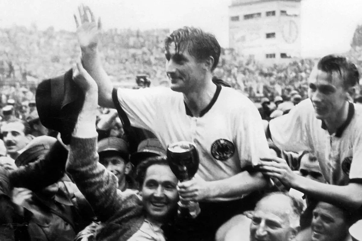 Tây Đức trong trận đấu World Cup 1954